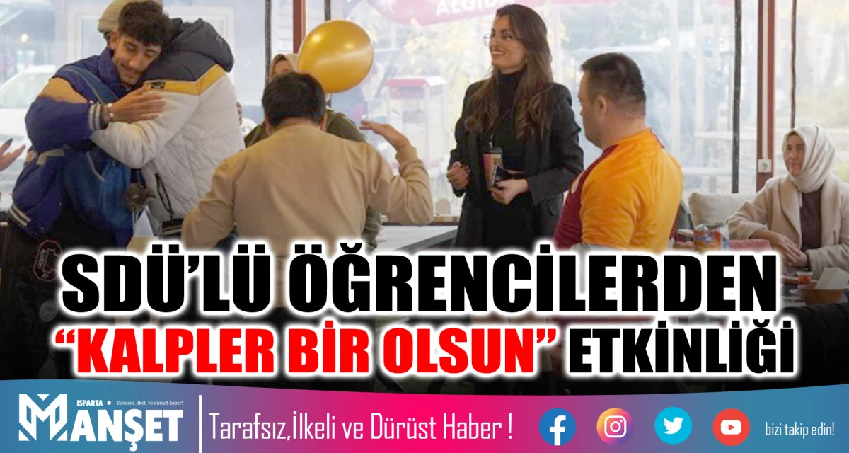 SD&Uuml;&rsquo;L&Uuml; &Ouml;ĞRENCİLERDEN &ldquo;KALPLER BİR OLSUN&rdquo; ETKİNLİĞİ