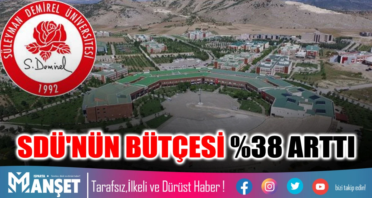 SD&Uuml;'N&Uuml;N B&Uuml;T&Ccedil;ESİ %38 ARTTI