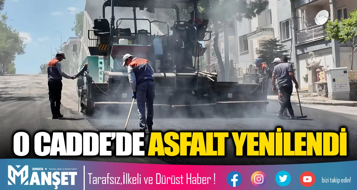 Şehit Ali Yılmaz Borsa İstanbul İlkokulu &ouml;n&uuml; ve 255. caddede asfalt yenilendi