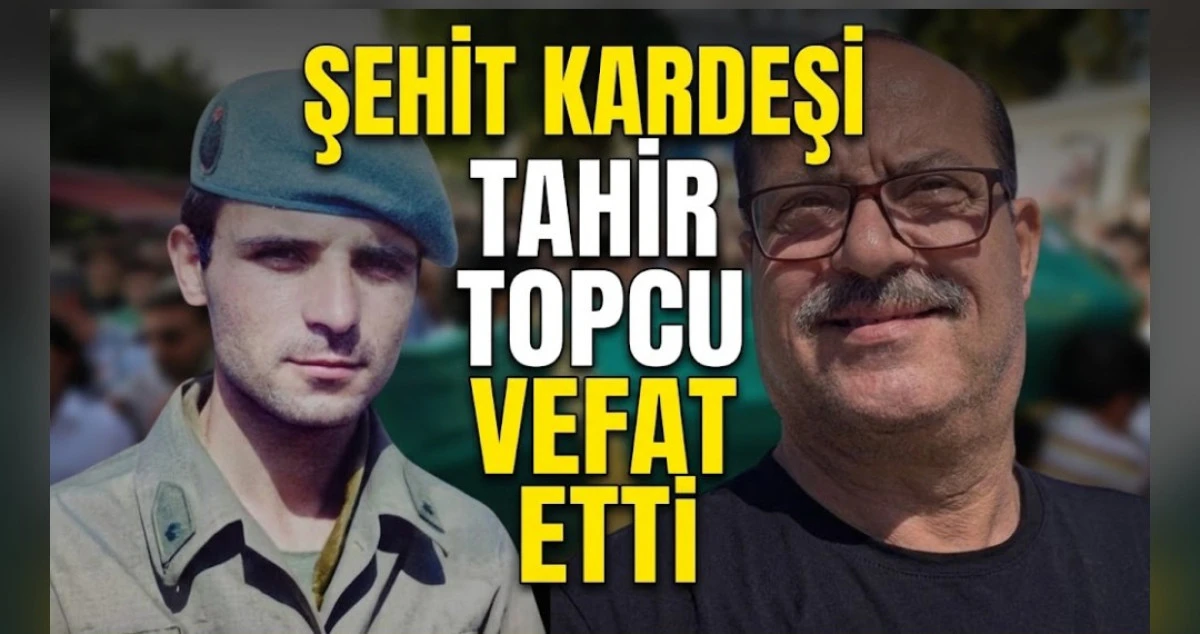 ISPARTA&rsquo;DA ŞEHİT KARDEŞİ, &Ouml;ĞRETMEN TAHİR TOP&Ccedil;U HAYATINI KAYBETTİ