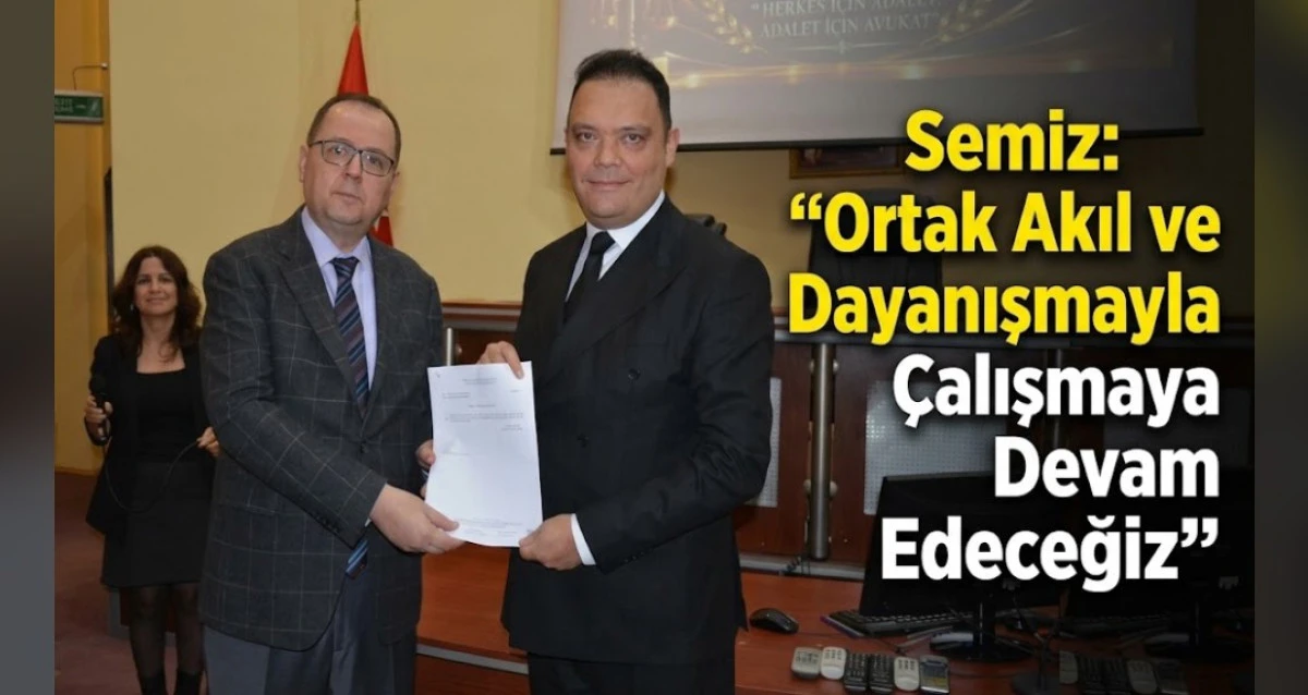 SEMİZ MAZBATASINI ALDI
