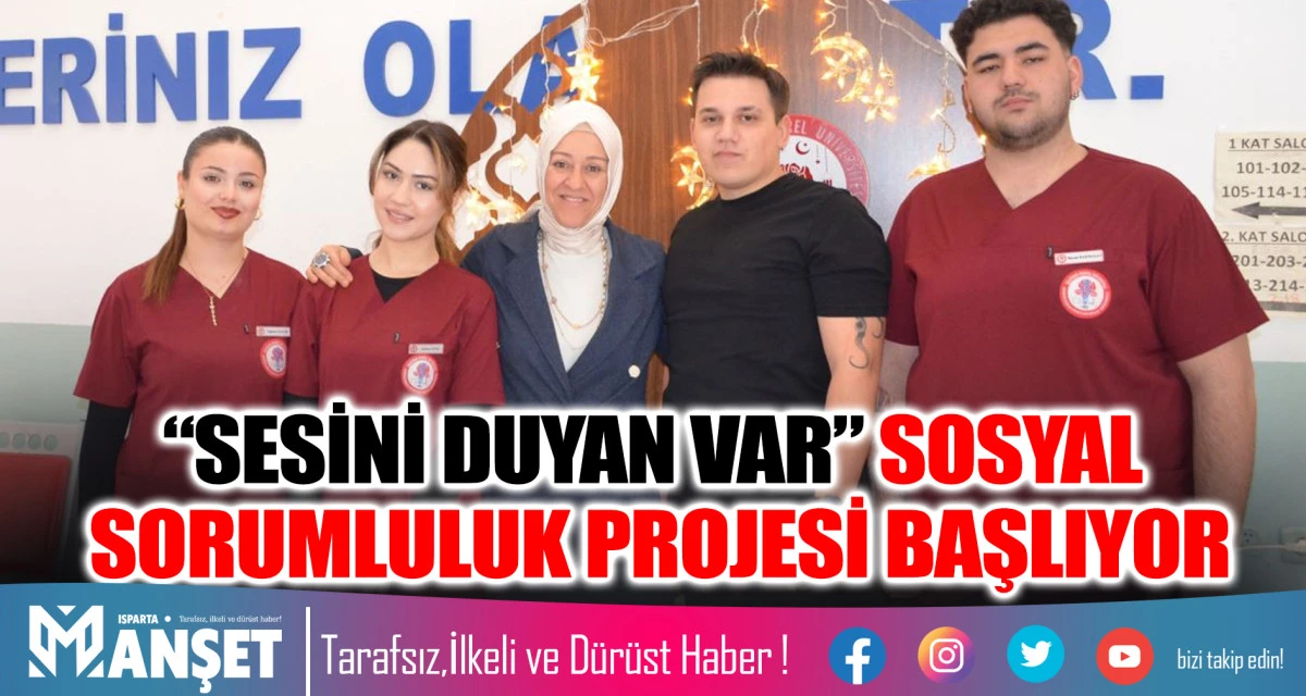 &ldquo;SESİNİ DUYAN VAR&rdquo; SOSYAL SORUMLULUK PROJESİ BAŞLIYOR