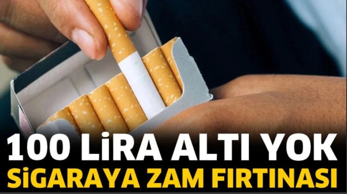 SİGARAYA BİR ZAM DAHA