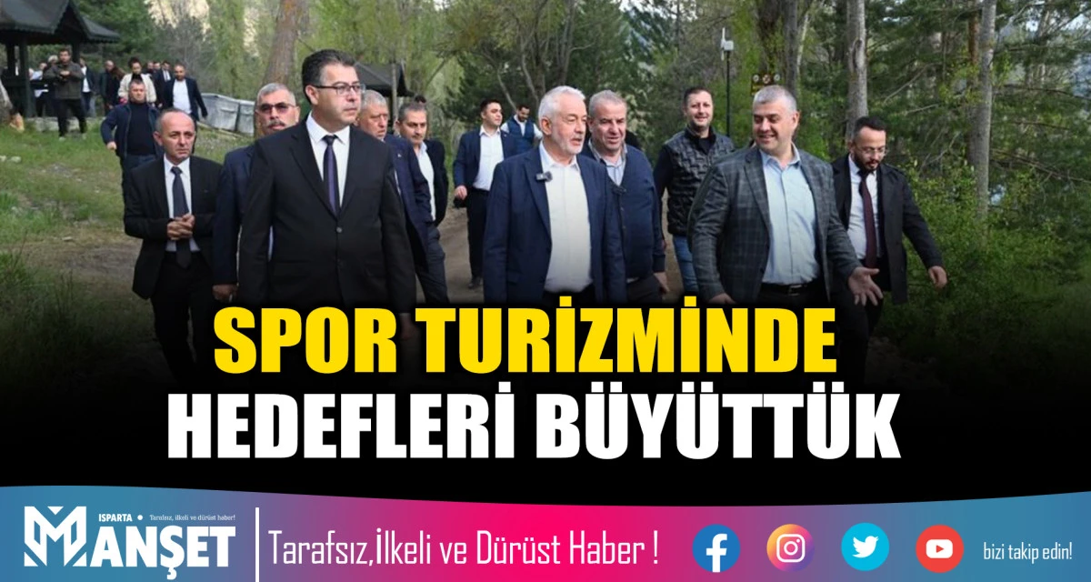 SPOR TURİZMİNDE HEDEFLERİ B&Uuml;Y&Uuml;TT&Uuml;K