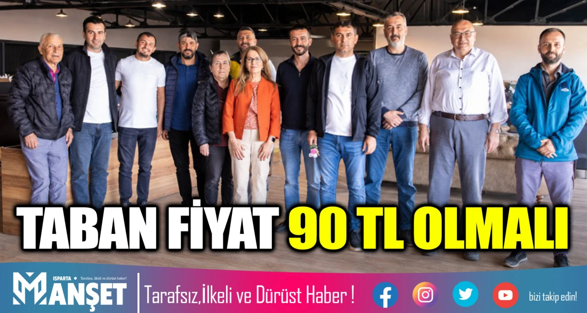 TABAN FİYAT 90 TL OLMALI