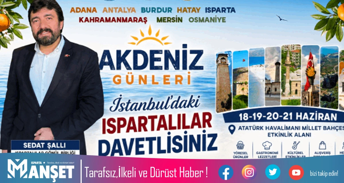 TANITIM G&Uuml;NLERİNE ISPARTA&rsquo;DA KATILIYOR