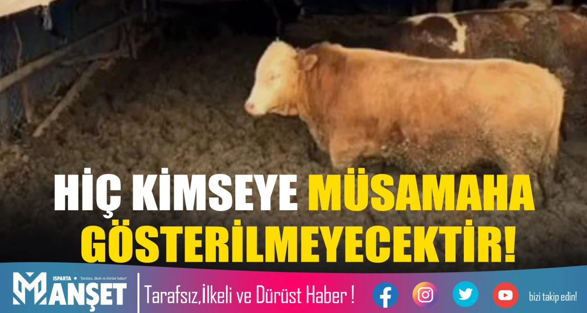 Tarım il m&uuml;d&uuml;rl&uuml;ğ&uuml;: Hİ&Ccedil; KİMSEYE M&Uuml;SAMAHA G&Ouml;STERİLMEYECEKTİR!