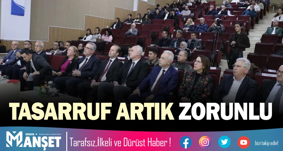 TASARRUF ARTIK ZORUNLU