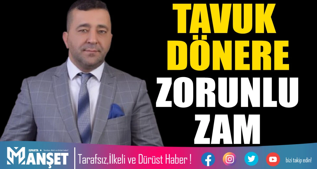 TAVUK ARZINDAKİ KRİZ ISPARTA ESNAFINI VURDU