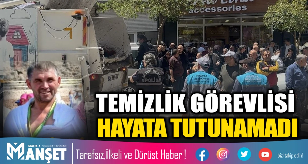 Temizlik g&ouml;revlisi hayata tutunamadı