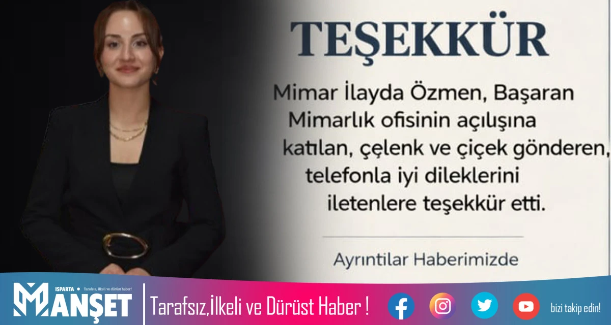 TEŞEKK&Uuml;R