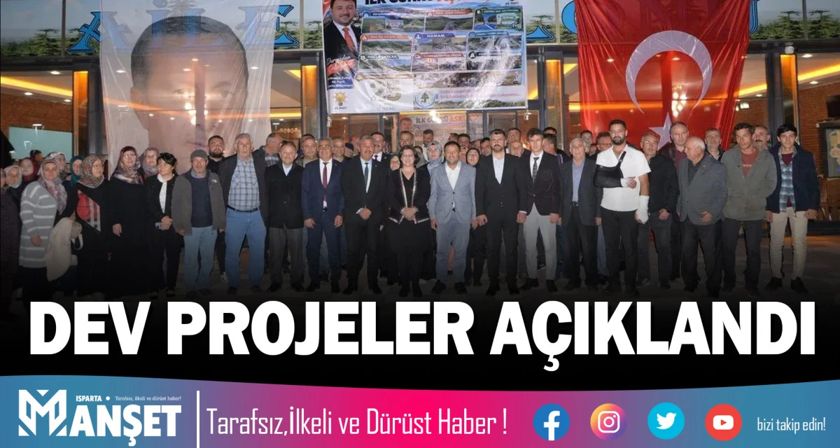 Toplantıda Dev Projeler A&ccedil;ıklandı