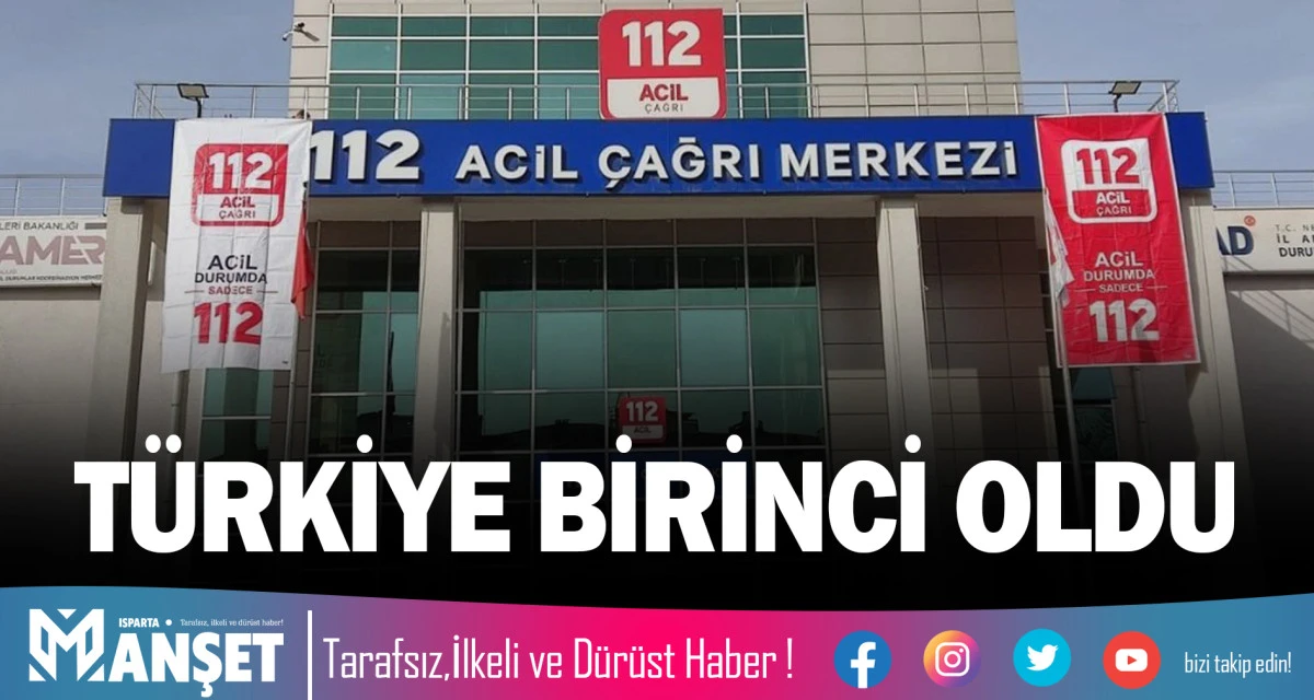 T&Uuml;RKİYE BİRİNCİ OLDU