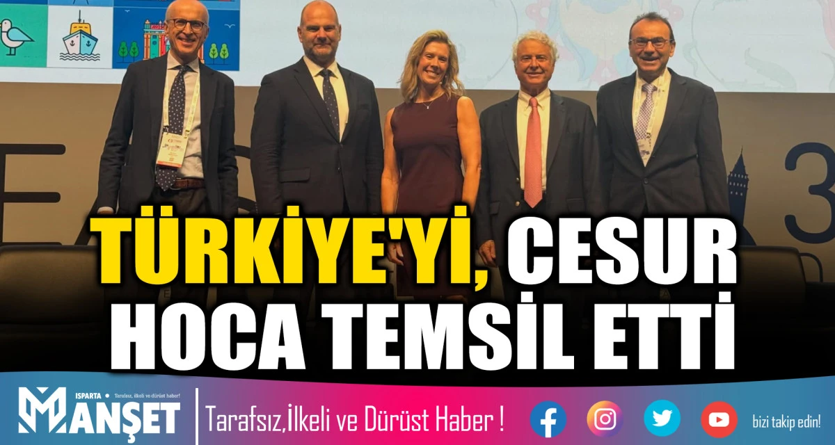 T&Uuml;RKİYE'Yİ, CESUR HOCA TEMSİL ETTİ