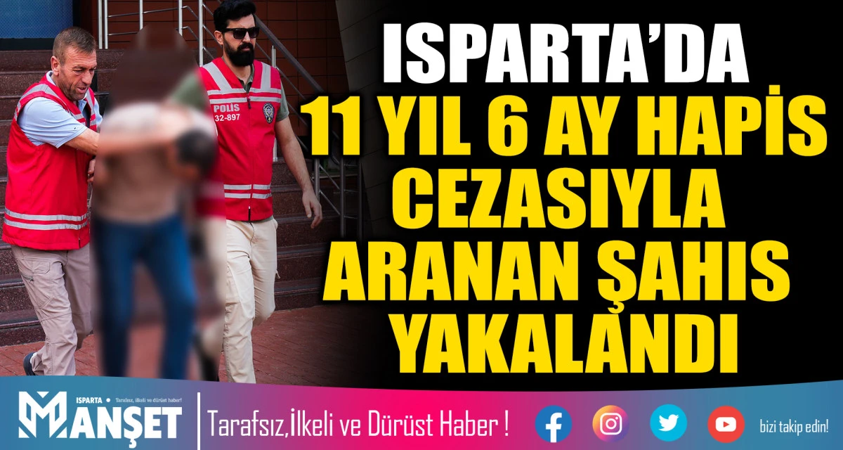 &Uuml;&ccedil; Ayrı Su&ccedil;tan Aranan Şahıs Yakalandı