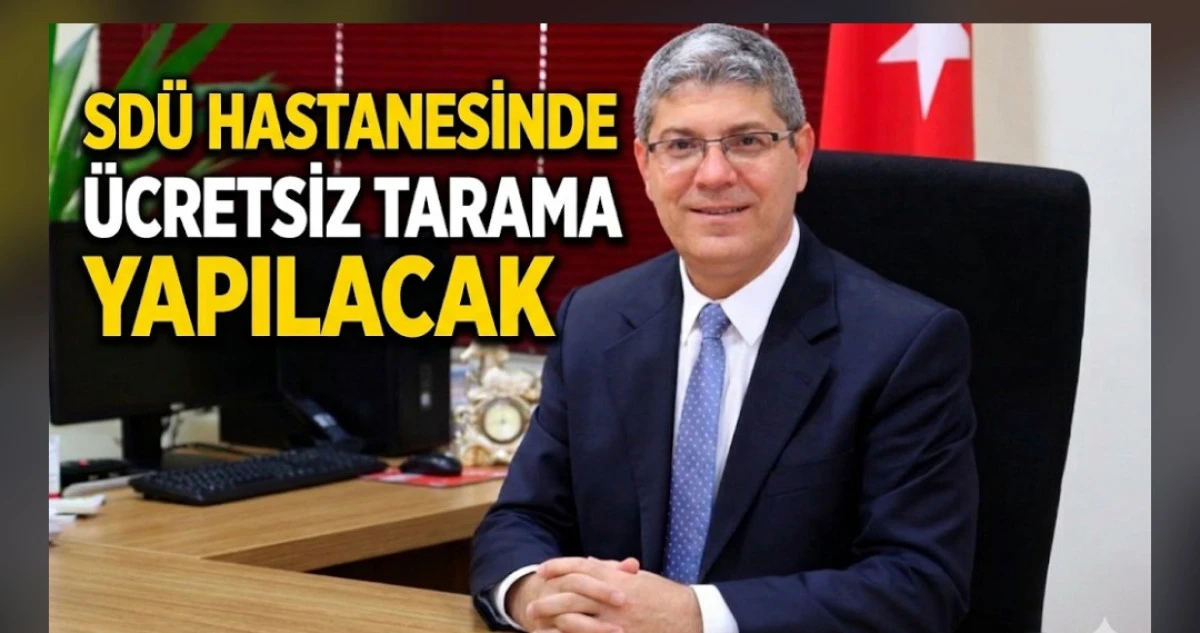 &Uuml;CRETSİZ TARAMA YAPILACAK
