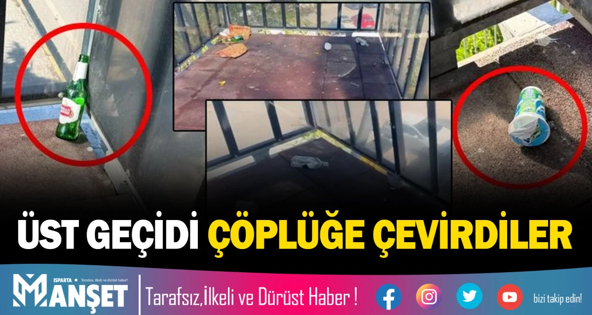 &Uuml;ST GE&Ccedil;İDİ &Ccedil;&Ouml;PL&Uuml;ĞE &Ccedil;EVİRDİLER