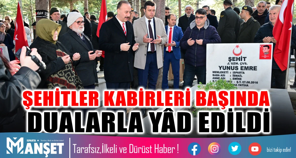 Vali Abdullah Erin: Aziz Şehitlerimizi Rahmet ve Minnetle Anıyoruz