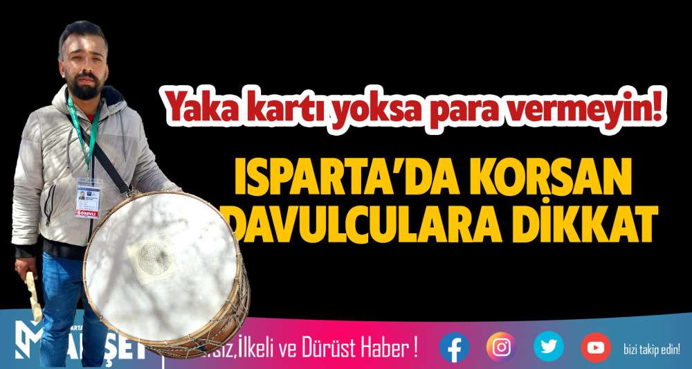 Yaka kartı yoksa para vermeyin!