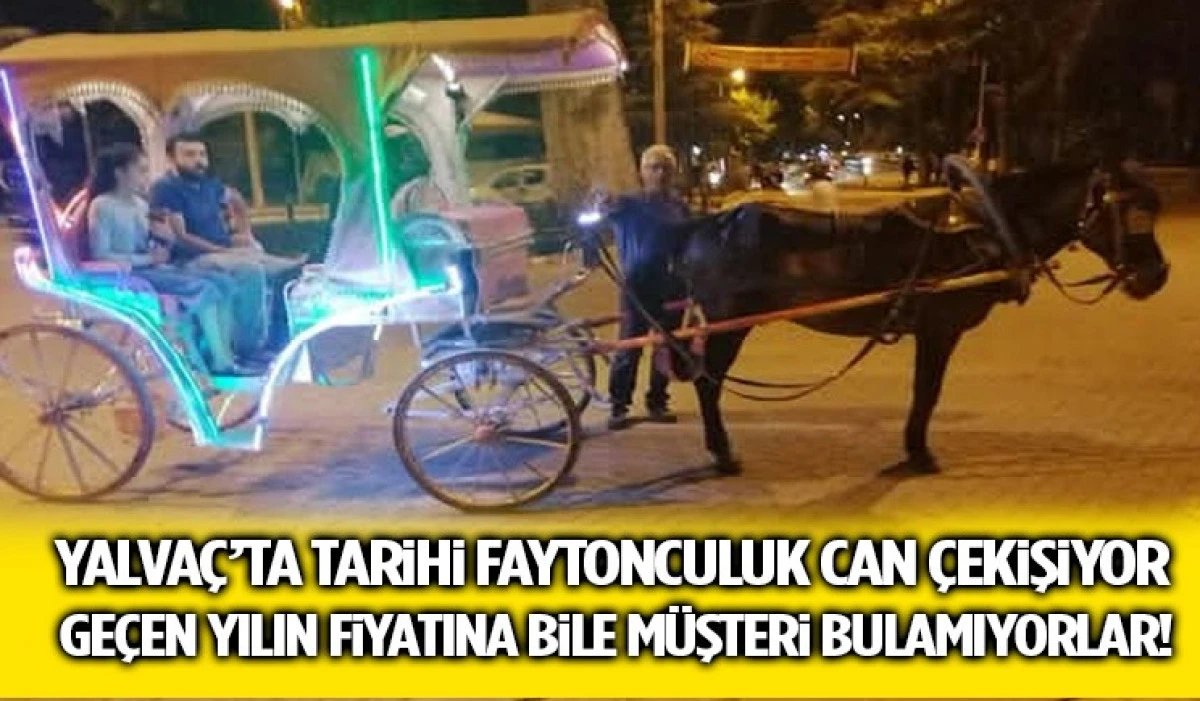 YALVACTA FAYTONCULUK CAN &Ccedil;EKİYOR