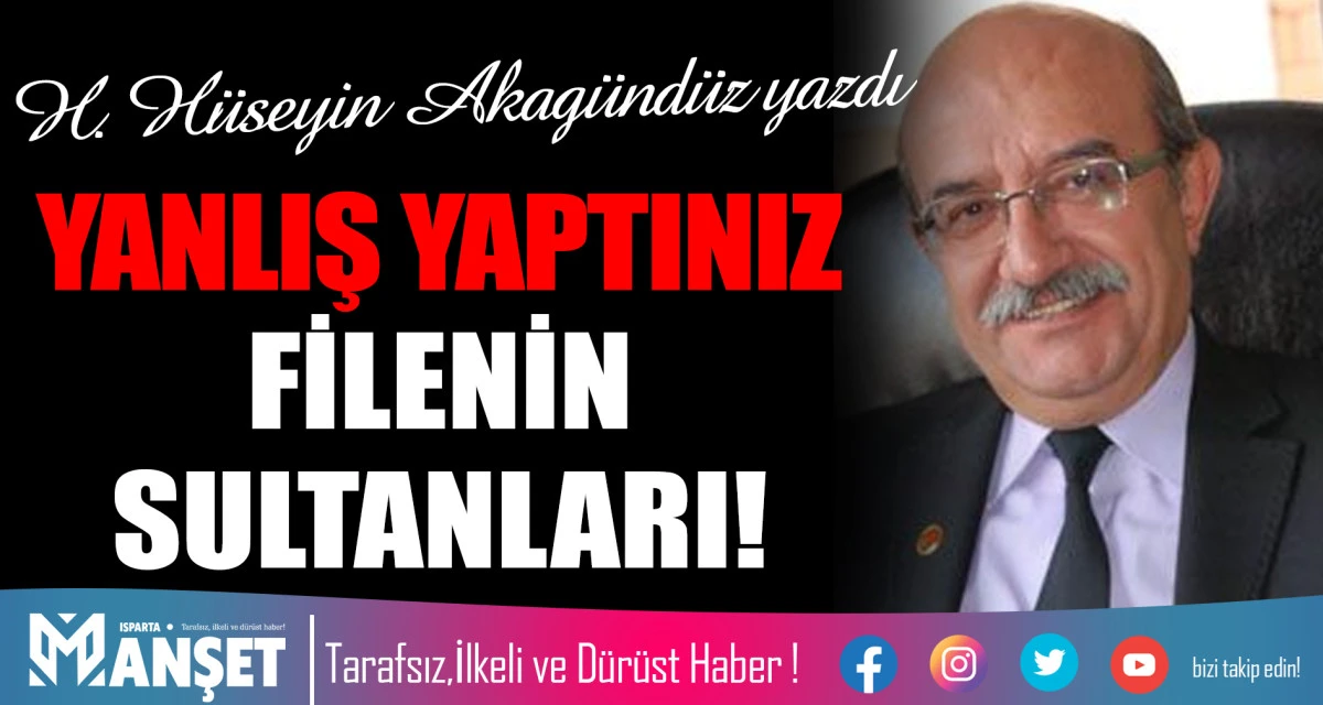 YANLIŞ YAPTINIZ FİLENİN SULTANLARI!