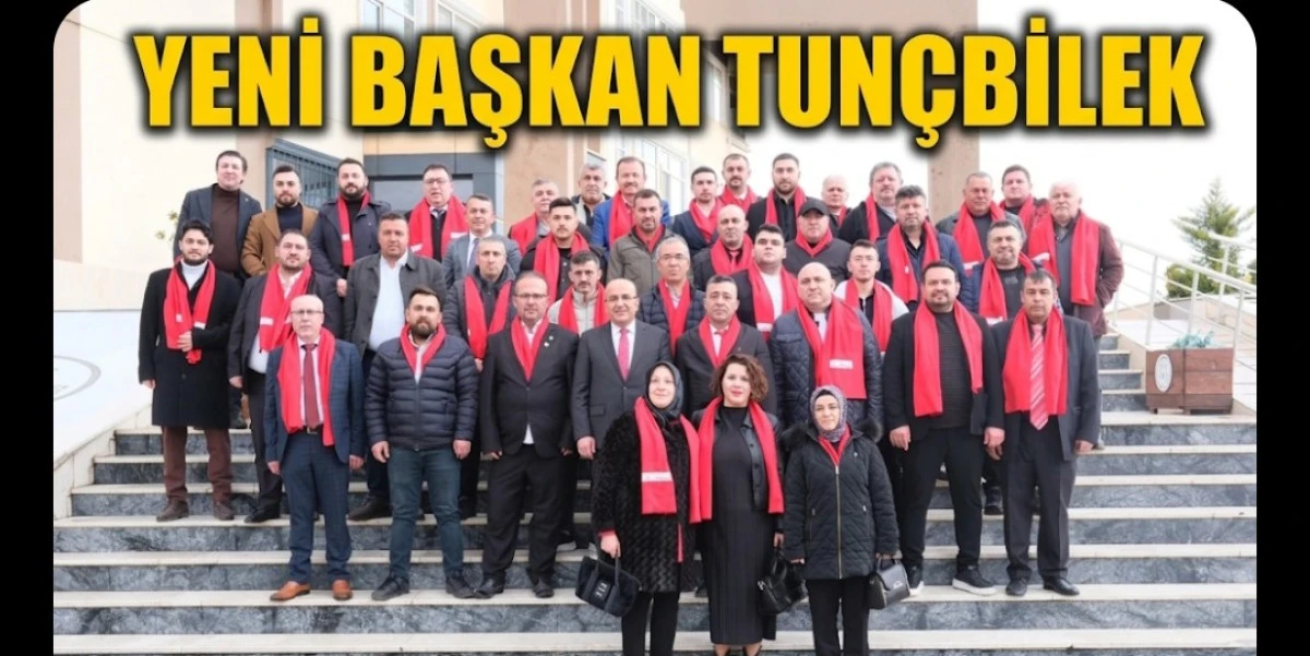 YENİ BAŞKAN TUN&Ccedil;BİLEK