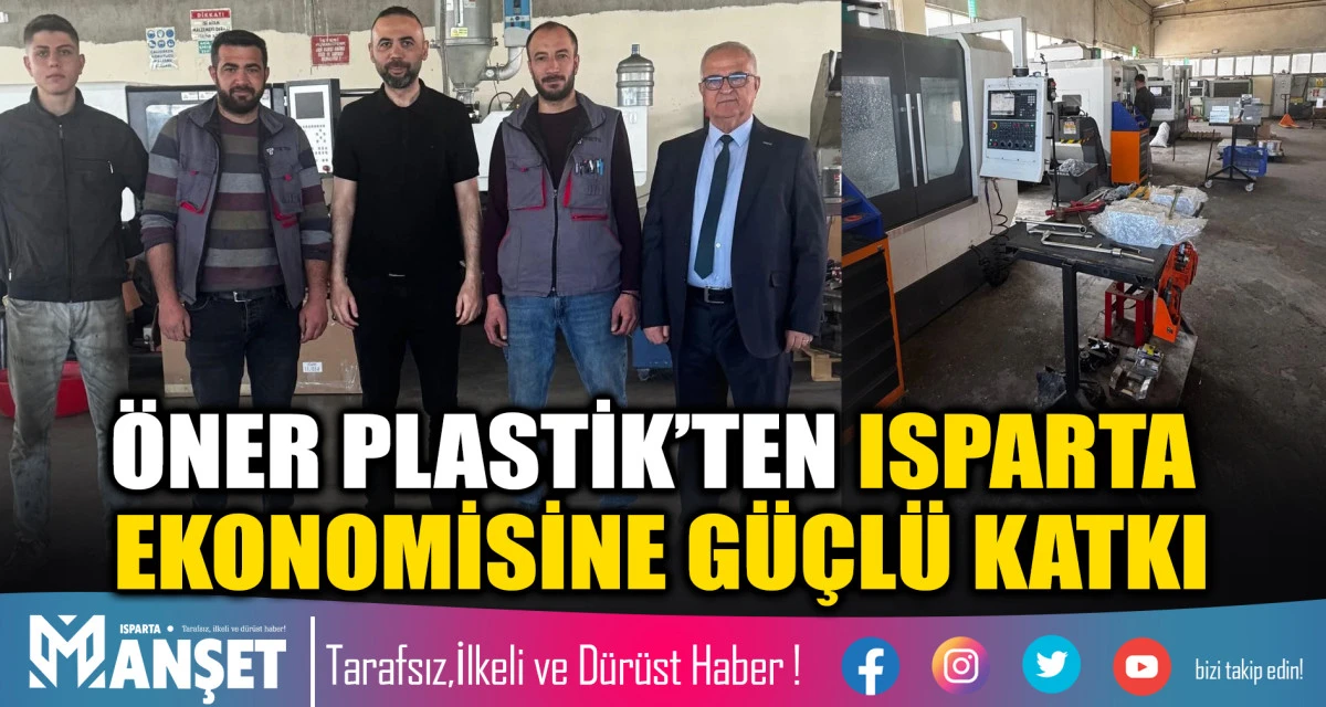 Yerli &Uuml;retim Atağı: Makine Par&ccedil;aları Artık Isparta&rsquo;da &Uuml;retilecek