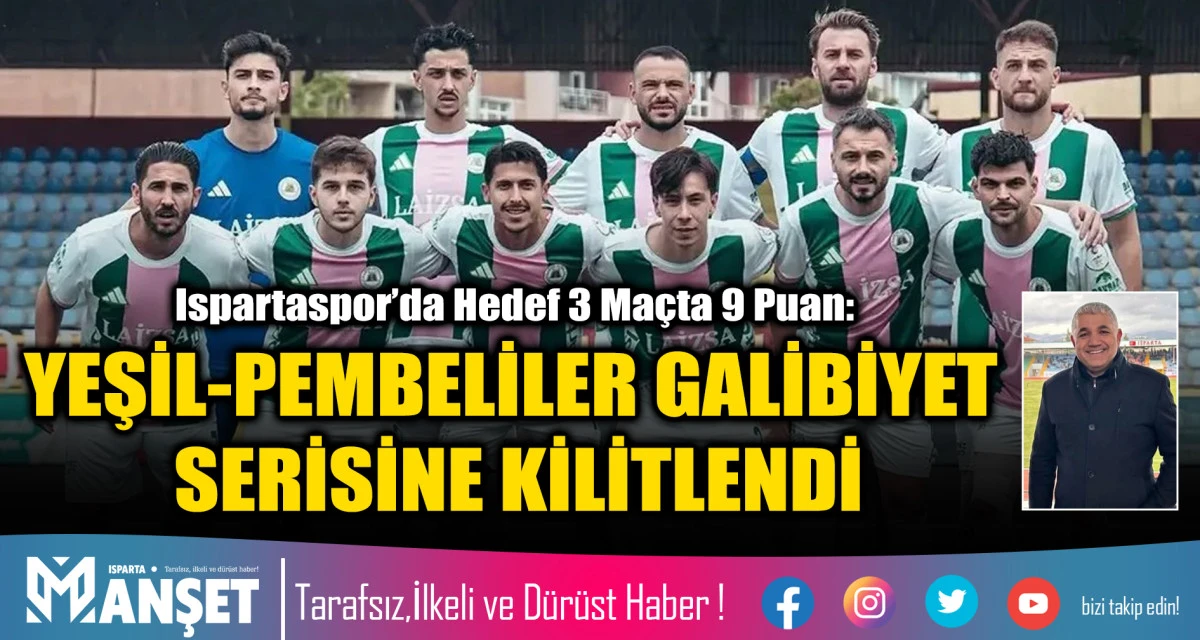 YEŞİL-PEMBELİLER GALİBİYET SERİSİNE KİLİTLENDİ