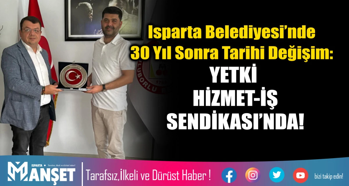 YETKİ HİZMET-İŞ SENDİKASI&rsquo;NDA!
