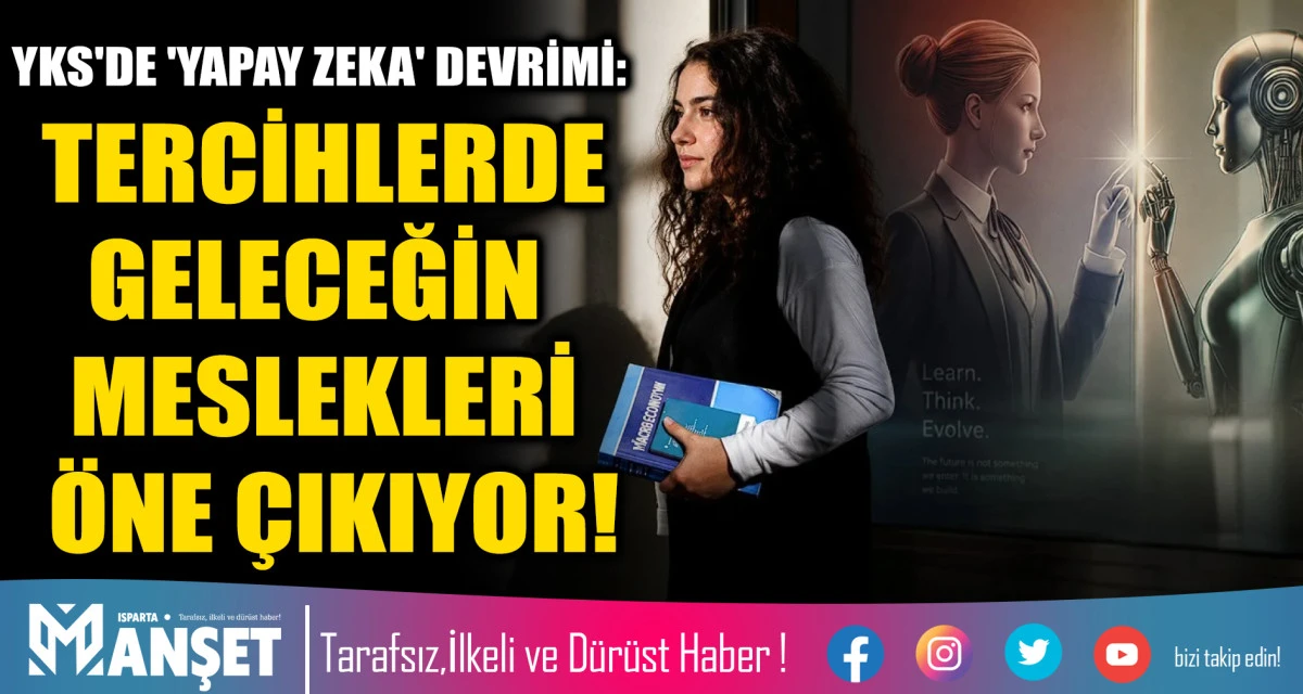YKS'DE 'YAPAY ZEKA' DEVRİMİ: TERCİHLERDE GELECEĞİN MESLEKLERİ &Ouml;NE &Ccedil;IKIYOR!