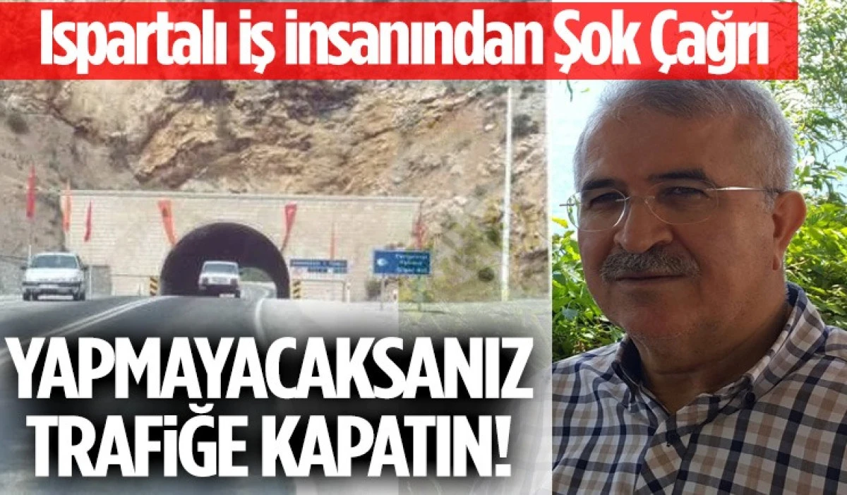 YOLU TRAFİĞE KAPATIN 