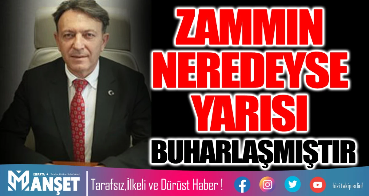 ZAMMIN NEREDEYSE YARISI BUHARLAŞMIŞTIR